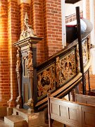 Denmark, Pulpit door, Roskilde, Roskilde Cathedral : Denmark, Pulpit door, Roskilde, Roskilde Cathedral