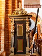 Denmark, Pulpit door, Roskilde, Roskilde Cathedral : Denmark, Pulpit door, Roskilde, Roskilde Cathedral