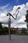 Aarhus, Denmark, The Snake by Phil Price Sculpture : Aarhus, Denmark, The Snake by Phil Price Sculpture