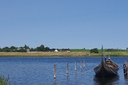 Denmark, Ladby, Viking Ship Burial Museum : Denmark, Ladby, Viking Ship Burial Museum