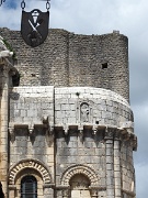 Église Saint-Pierre, 12th century, Chauvigny, France : Église Saint-Pierre, 12th century, Chauvigny, France