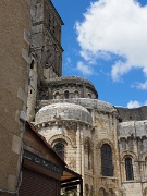 Église Saint-Pierre, 12th century, Chauvigny, France : Église Saint-Pierre, 12th century, Chauvigny, France