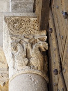 Église Saint-Pierre, 12th century, Chauvigny, France : Église Saint-Pierre, 12th century, Chauvigny, France