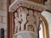 Église Saint-Pierre, 12th century, Chauvigny, France : Église Saint-Pierre, 12th century, Chauvigny, France