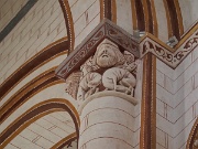 Église Saint-Pierre, 12th century, Chauvigny, France : Église Saint-Pierre, 12th century, Chauvigny, France