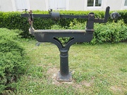Antigny, France, weighing scales : Antigny, France, weighing scales