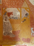 15th century wall paintings, France, Jouhet Chapelle Sainte-Catherine : 15th century wall paintings, France, Jouhet Chapelle Sainte-Catherine
