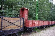 Hungary Nagycenk Railway Museum and Kastély-Fertöboz narrow-gauge railway : Hungary