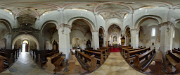 Provostal Church of the Annunciation, Türje 360° panorama