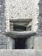 Ireland, Newgrange, roof box, Stone age passage tomb : Ireland, Newgrange, roof box, Stone age passage tomb
