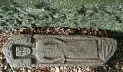 "the Abbess" gravestone, Ireland, Kells, St John's cemetery : "the Abbess" gravestone, Ireland, Kells, St John's cemetery