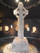 Celtic High Cross, Clonmacnoise, Ireland : Celtic High Cross, Clonmacnoise, Ireland