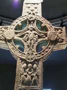 Celtic High Cross, Clonmacnoise, Ireland : Celtic High Cross, Clonmacnoise, Ireland
