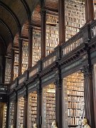 Dublin, Ireland, Trinity College Library : Dublin, Ireland, Trinity College Library