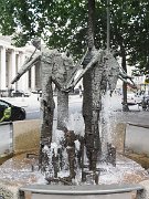 College Green, Dublin, Ireland, Thomas Davis Monument : College Green, Dublin, Ireland, Thomas Davis Monument