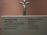 Bronze sword hilt 1C BC, Dublin, Ireland, National Museum of Archaeology : Bronze sword hilt 1C BC, Dublin, Ireland, National Museum of Archaeology