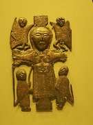 8C AD Crucifixion plaque from Rinnegan, Dublin, Ireland, National Museum of Archaeology : 8C AD Crucifixion plaque from Rinnegan, Dublin, Ireland, National Museum of Archaeology