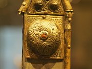 Dublin, Ireland, National Museum of Archaeology, Tully Lough Cross 8-9C AD : Dublin, Ireland, National Museum of Archaeology, Tully Lough Cross 8-9C AD