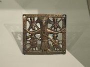 Crucifixion plaque probably from Killaloe, Dublin, Ireland, National Museum of Archaeology : Crucifixion plaque probably from Killaloe, Dublin, Ireland, National Museum of Archaeology