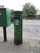 blank letter box, Dublin, Ireland, Kevin Street : blank letter box, Dublin, Ireland, Kevin Street