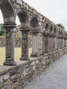 Cistercian 12C AD, Cloisters, Ireland, Jerpoint Abbey : Cistercian 12C AD, Cloisters, Ireland, Jerpoint Abbey