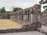 Cistercian 12C AD, Cloisters, Ireland, Jerpoint Abbey : Cistercian 12C AD, Cloisters, Ireland, Jerpoint Abbey
