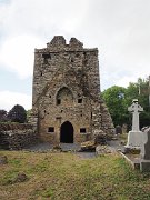 12-13C AD, Aghaviller Round Tower and Church, Ireland, Kilkenny : 12-13C AD, Aghaviller Round Tower and Church, Ireland, Kilkenny