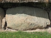 engraved kerb stone, Ireland, Knowth, Megalithic passage tomb : engraved kerb stone, Ireland, Knowth, Megalithic passage tomb