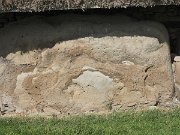 engraved kerb stone, Ireland, Knowth, Megalithic passage tomb : engraved kerb stone, Ireland, Knowth, Megalithic passage tomb
