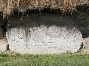 engraved kerb stone, Ireland, Knowth, Megalithic passage tomb : engraved kerb stone, Ireland, Knowth, Megalithic passage tomb