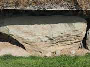 engraved kerb stone, Ireland, Knowth, Megalithic passage tomb : engraved kerb stone, Ireland, Knowth, Megalithic passage tomb