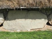 engraved kerb stone, Ireland, Knowth, Megalithic passage tomb : engraved kerb stone, Ireland, Knowth, Megalithic passage tomb
