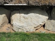 engraved kerb stone, Ireland, Knowth, Megalithic passage tomb : engraved kerb stone, Ireland, Knowth, Megalithic passage tomb