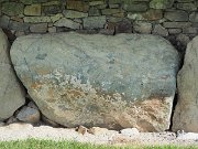 engraved kerb stone, Ireland, Knowth, Megalithic passage tomb : engraved kerb stone, Ireland, Knowth, Megalithic passage tomb