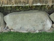 engraved kerb stone, Ireland, Knowth, Megalithic passage tomb : engraved kerb stone, Ireland, Knowth, Megalithic passage tomb