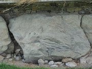 engraved kerb stone, Ireland, Knowth, Megalithic passage tomb : engraved kerb stone, Ireland, Knowth, Megalithic passage tomb