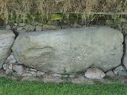 engraved kerb stone, Ireland, Knowth, Megalithic passage tomb : engraved kerb stone, Ireland, Knowth, Megalithic passage tomb