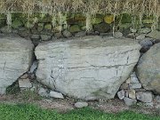 engraved kerb stone, Ireland, Knowth, Megalithic passage tomb : engraved kerb stone, Ireland, Knowth, Megalithic passage tomb