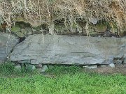 engraved kerb stone, Ireland, Knowth, Megalithic passage tomb : engraved kerb stone, Ireland, Knowth, Megalithic passage tomb