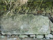 engraved kerb stone, Ireland, Knowth, Megalithic passage tomb : engraved kerb stone, Ireland, Knowth, Megalithic passage tomb