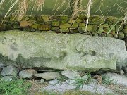 engraved kerb stone, Ireland, Knowth, Megalithic passage tomb : engraved kerb stone, Ireland, Knowth, Megalithic passage tomb