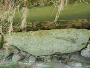 engraved kerb stone, Ireland, Knowth, Megalithic passage tomb : engraved kerb stone, Ireland, Knowth, Megalithic passage tomb