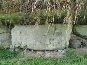 engraved kerb stone, Ireland, Knowth, Megalithic passage tomb : engraved kerb stone, Ireland, Knowth, Megalithic passage tomb