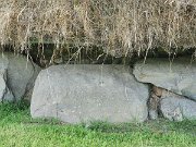 engraved kerb stone, Ireland, Knowth, Megalithic passage tomb : engraved kerb stone, Ireland, Knowth, Megalithic passage tomb