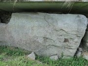 engraved kerb stone, Ireland, Knowth, Megalithic passage tomb : engraved kerb stone, Ireland, Knowth, Megalithic passage tomb