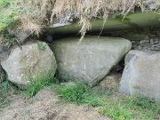 engraved kerb stone, Ireland, Knowth, Megalithic passage tomb : engraved kerb stone, Ireland, Knowth, Megalithic passage tomb