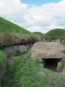 Ireland, Knowth, Megalithic passage tomb, Satellite passage mound : Ireland, Knowth, Megalithic passage tomb, Satellite passage mound