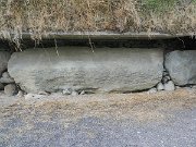 engraved kerb stone, Ireland, Knowth, Megalithic passage tomb : engraved kerb stone, Ireland, Knowth, Megalithic passage tomb