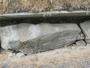 engraved kerb stone, Ireland, Knowth, Megalithic passage tomb : engraved kerb stone, Ireland, Knowth, Megalithic passage tomb