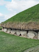 Ireland, Knowth, Megalithic passage tomb : Ireland, Knowth, Megalithic passage tomb
